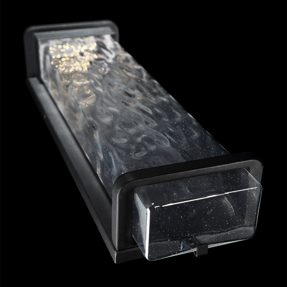 Vitrine 21" LED Outdoor Wall-Light 3000K, Black