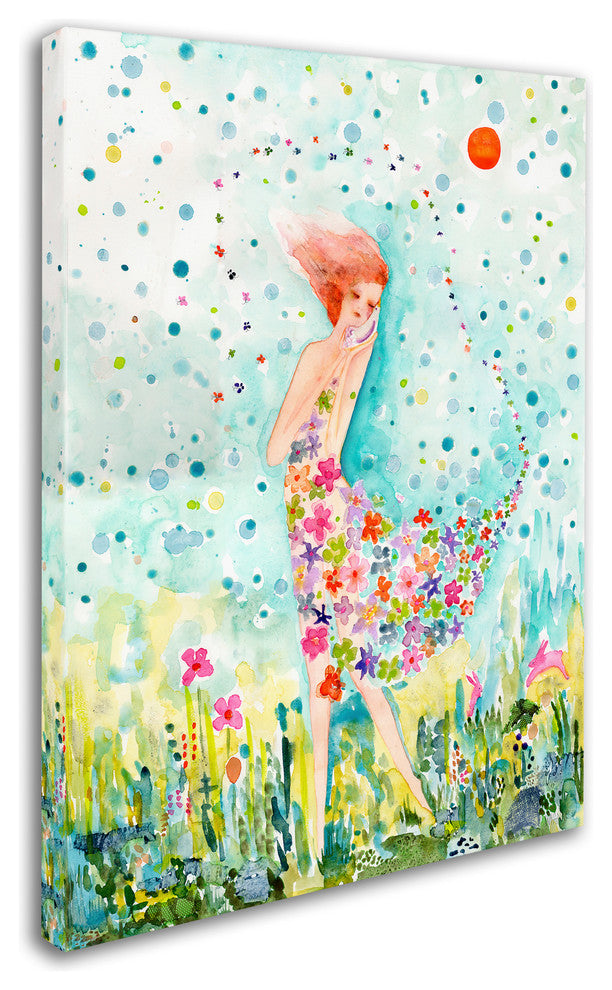 Wyanne 'Release' Canvas Art, 19"x14"