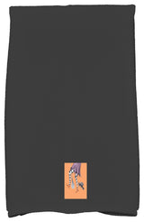 Fly Away Witch 18"x30" Orange Halloween Print Kitchen Towel