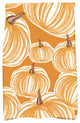 Pumpkins-A-Plenty Geometric Print Hand Towel, Gold