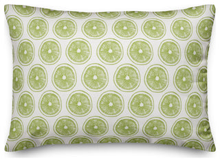 Lime Slice  14x20 Spun Poly Pillow