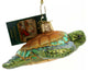 Old World Christmas Green Sea Turtle Glass Ornament Ocean Tortoise 12167