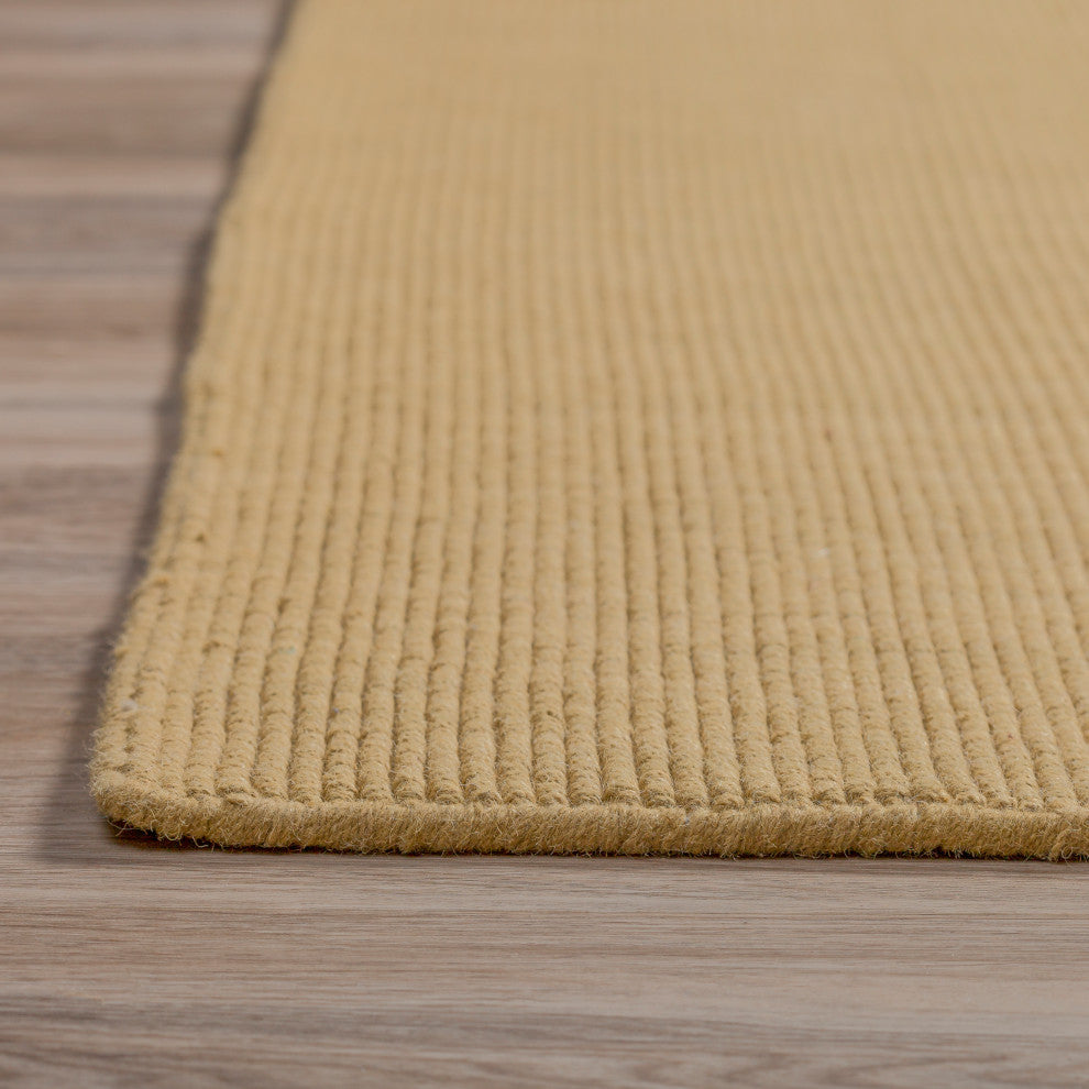 Monaco Sisal MC100 Gold 6' x 6' Round Rug