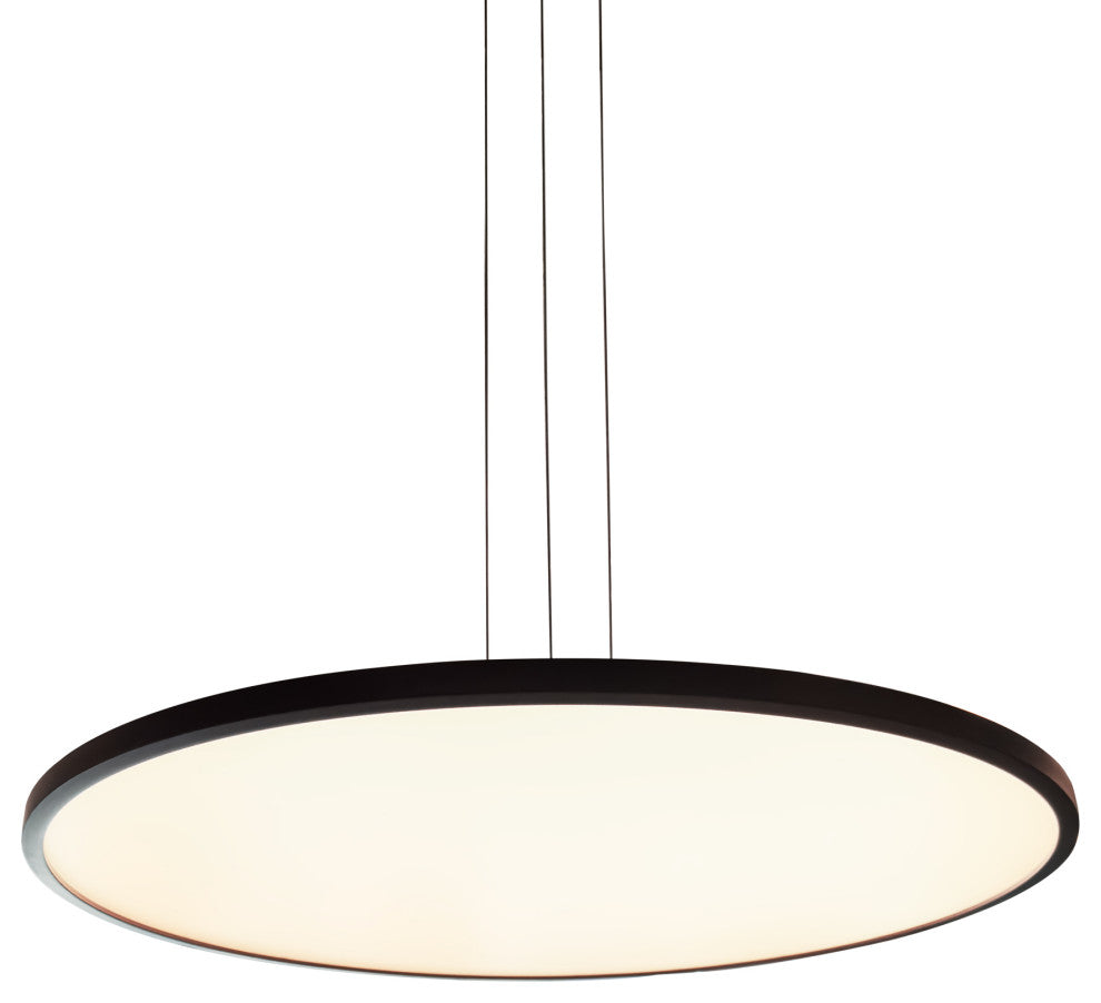 Salm 24" ETL Certified Integrated LED Chandelier, Black