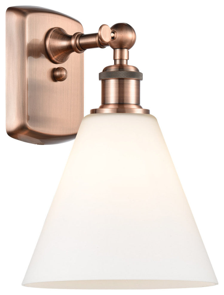 Innovations 516-1W-AC-GBC-81 1-Light Sconce, Antique Copper