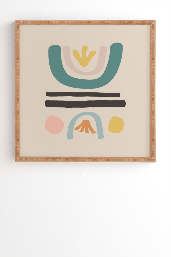 Urban Wild Studio found flowers Framed Wall Art