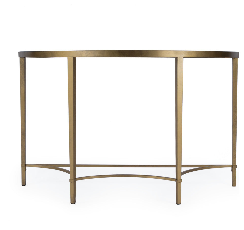 Butler Monica Gold Demilne Console Table