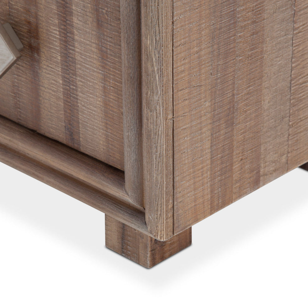 Hudson Ferry 6-Drawer Chest - Driftwood