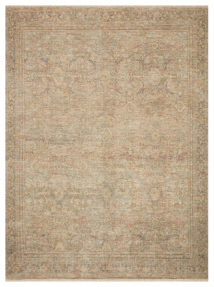 Priya PRY-03 Olive/Graphite 2'3"x3'9" Area Rug