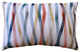 Wandering Lines Ocean Coast Throw Pillow 14x24, with Polyfill Insert
