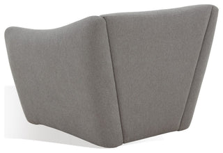 Safavieh Couture Stefanie Modern Accent Chair, Light Grey