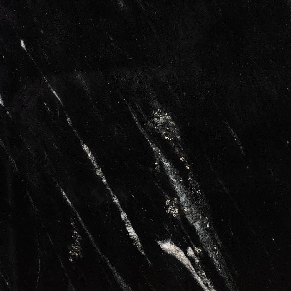 Giovani Media Console-Black Marble