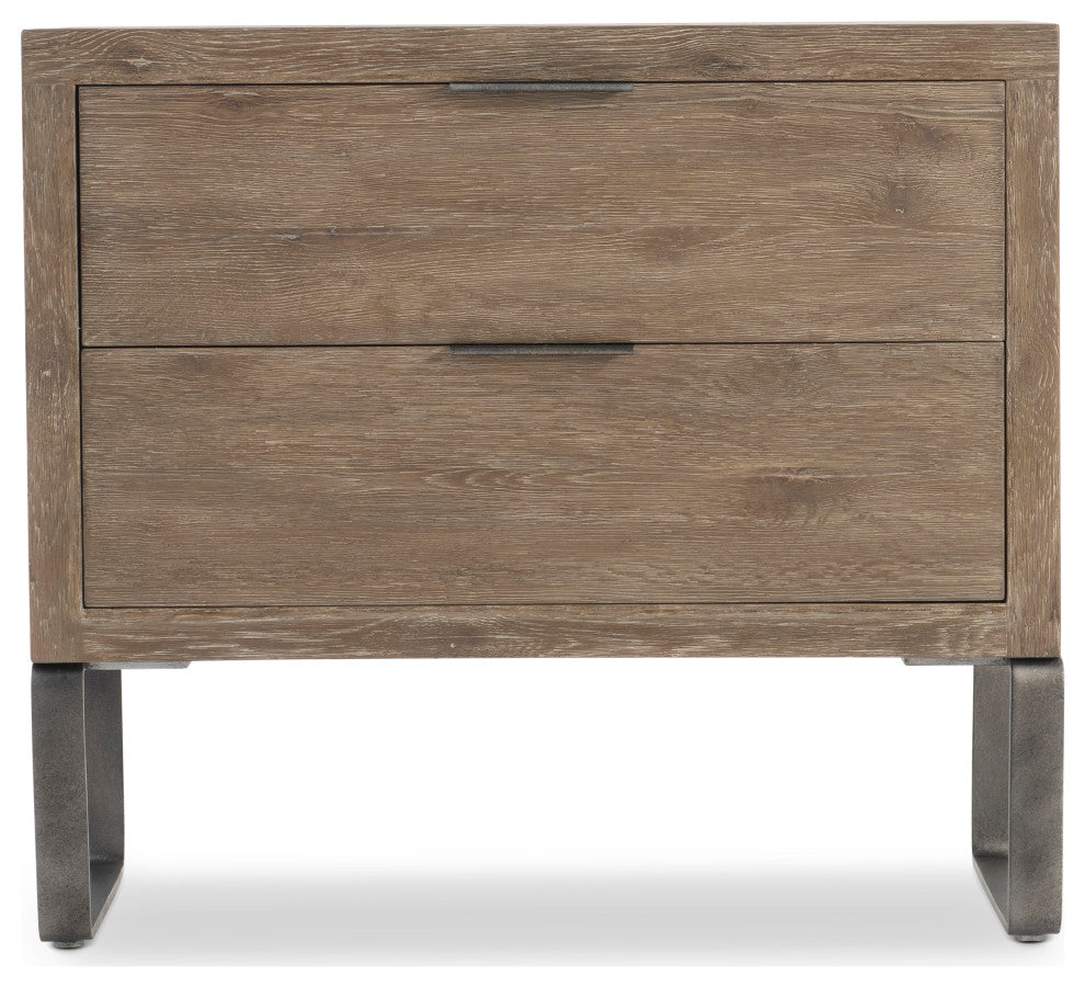 Bernhardt Tribeca Nightstand With Sled Base