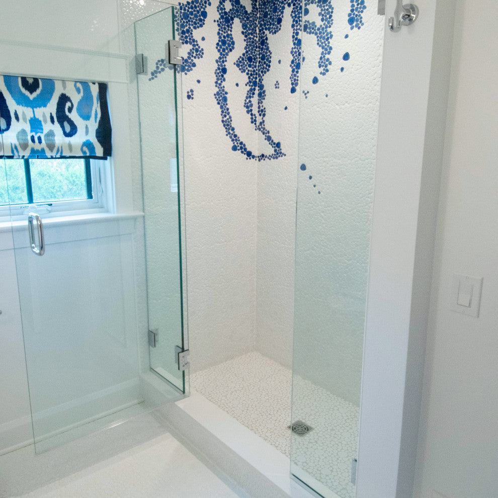Pebble White Porcelain Floor and Wall Tile