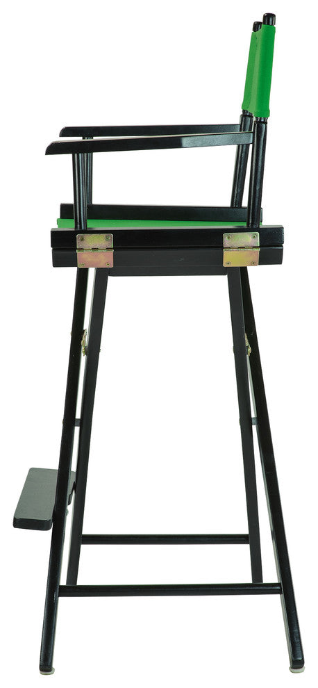 030" Director's Chair Black Frame-Green Canvas
