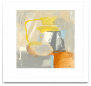 "Sacred I" Matted and Framed, 36" x 36"
