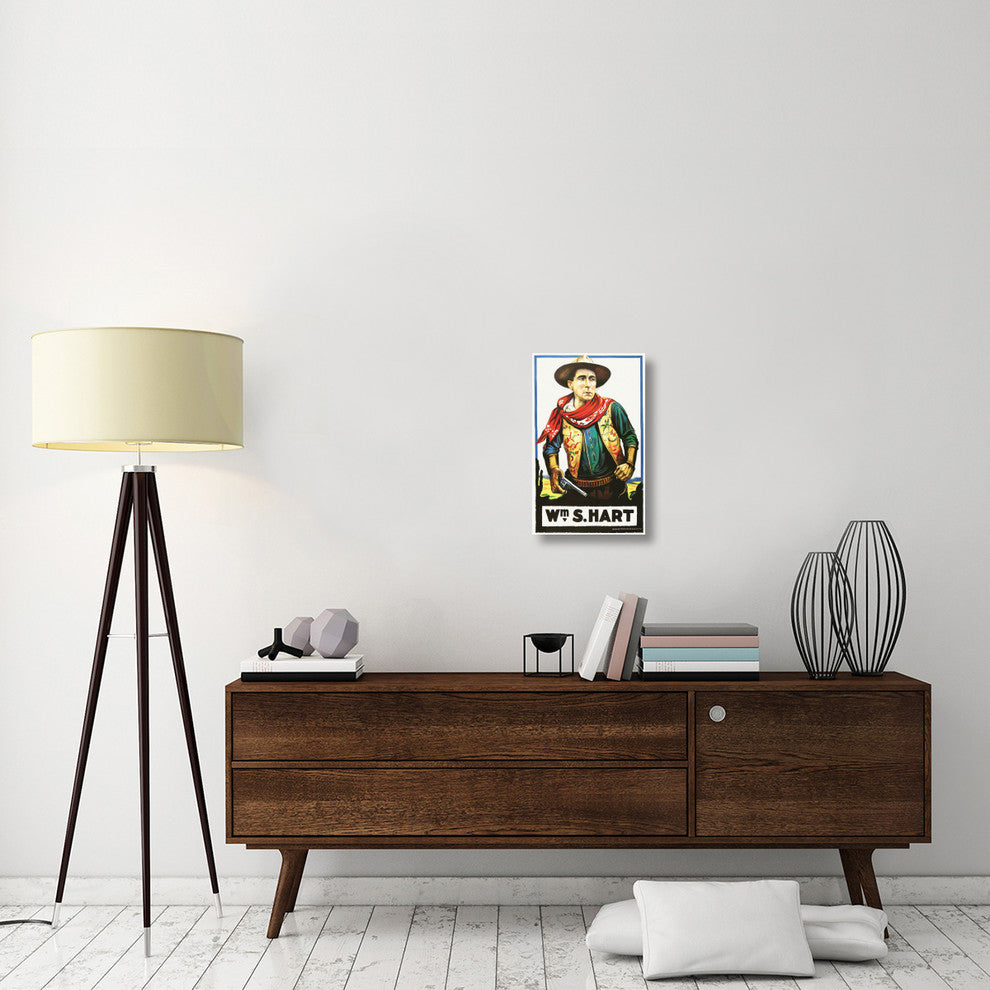 "Wm S Hart" Stretched Canvas Giclee by Hollywood Photo Archive, 14x22"