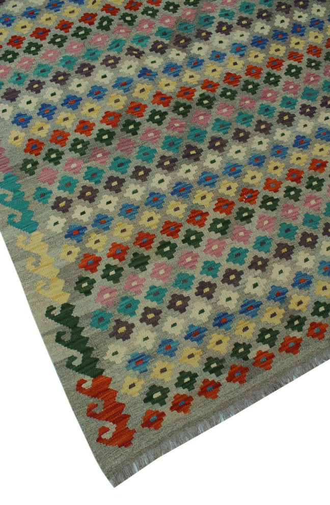 Sangat Kilim Kosoko Grey Rug