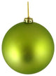 Shatterproof Christmas Ball Ornament, Green Kiwi/Matte, 4"