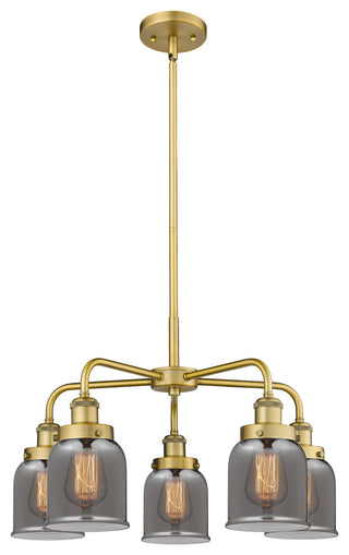 Innovations Cone 5 23" Chandelier Brushed Brass