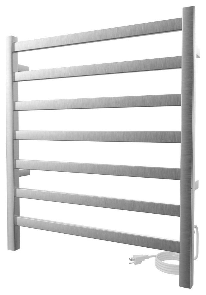 ICO Bath Square Plug-In Electric Towel Warmer - Square Bar