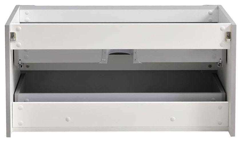 Fresca Tuscany 36" Gloss Gray Wall Hung Cabinet