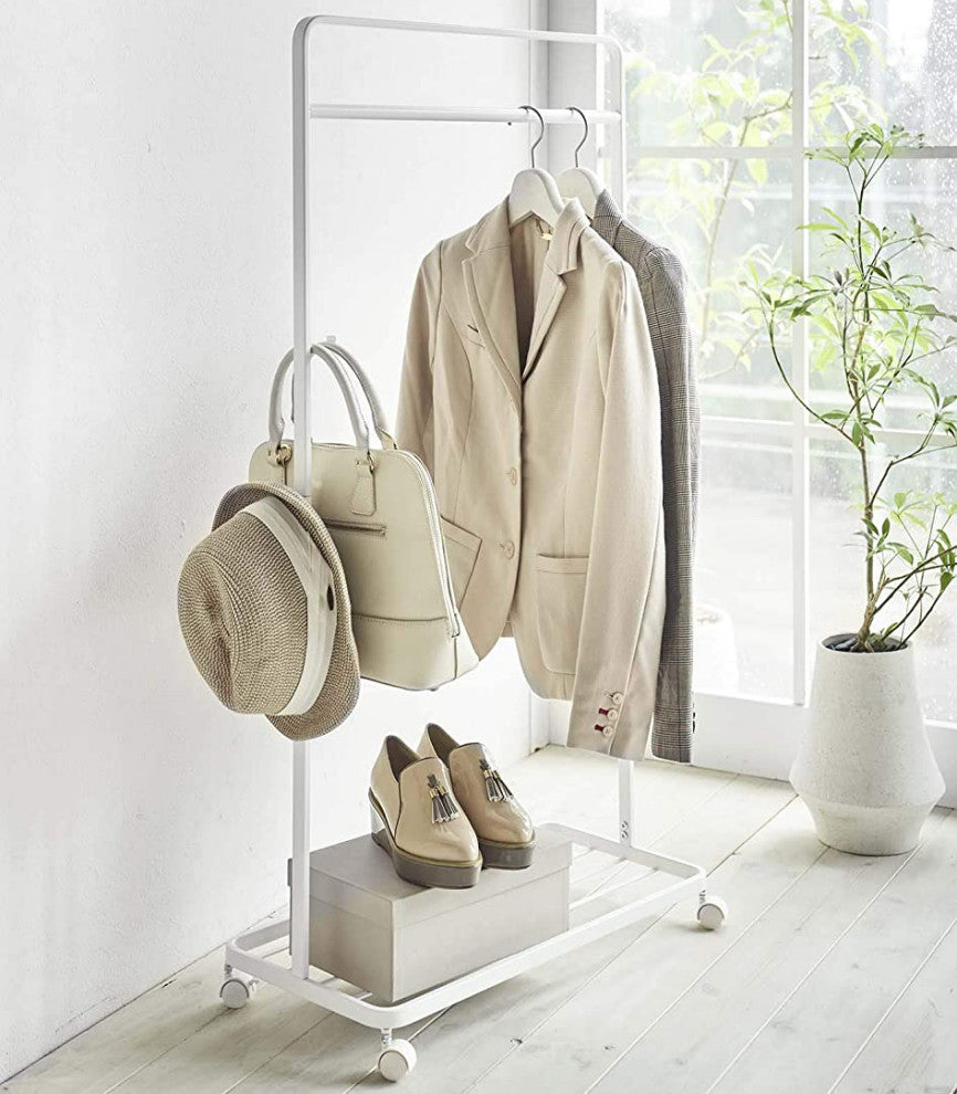 Yamazaki Smart Rolling Coat Rack