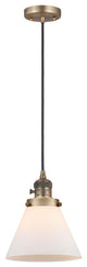 INNOVATIONS 201CSW-BB-G41-LED 1-Light Mini Pendant Brushed Brass
