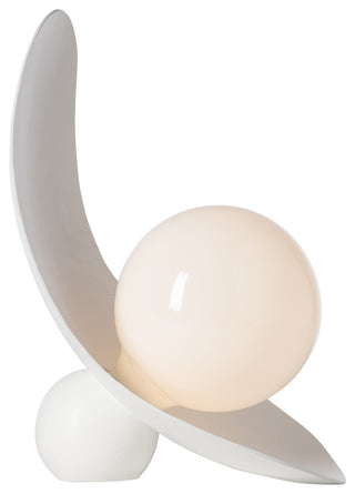 Yoki Table Lamp, White Finish