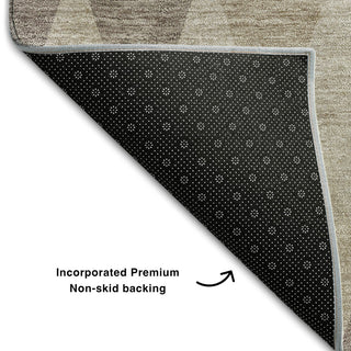 Premium Machine Washable Mayfield AMF561 Beige 2'6" x 3'10" Rug