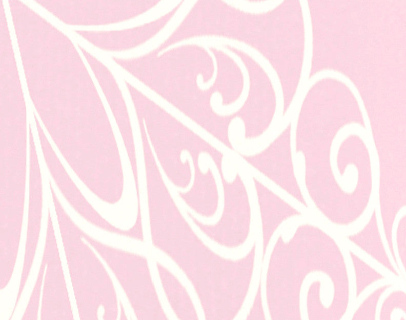 Snowflake Holiday Geometric Print Kitchen Towel, Light Pink