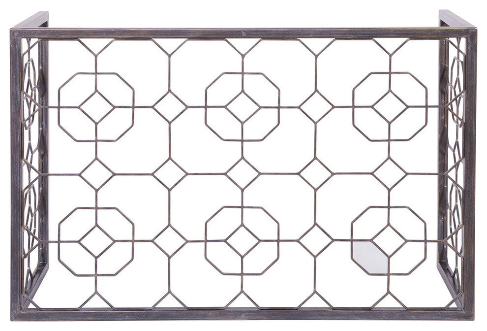 Honeycomb Rectangular Cocktail Table
