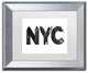 Robert Farkas 'NYC' Art, Silver Frame, White Mat, 14x11