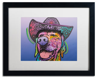 Dean Russo 'Penelope Custom-4' Art, Black Frame, White Mat, 20x16