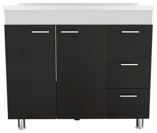 TUHOME Ferretti Base Cabinet  Engineered Wood Cabinets in  Multi-color