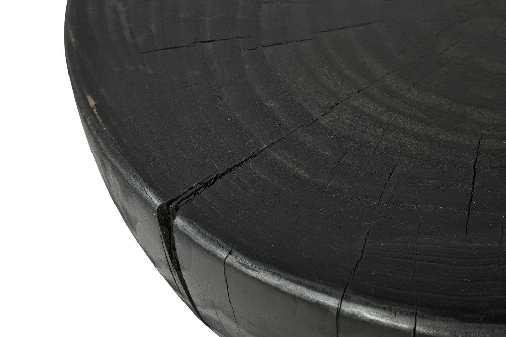 Aliza End Table-Black Pine