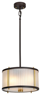 Corona 2 Light Flush in Bronze