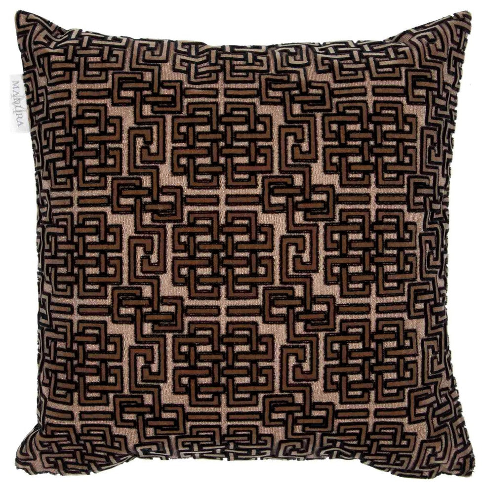 Pillow Cover Ming, 15.7"x15.7", Black