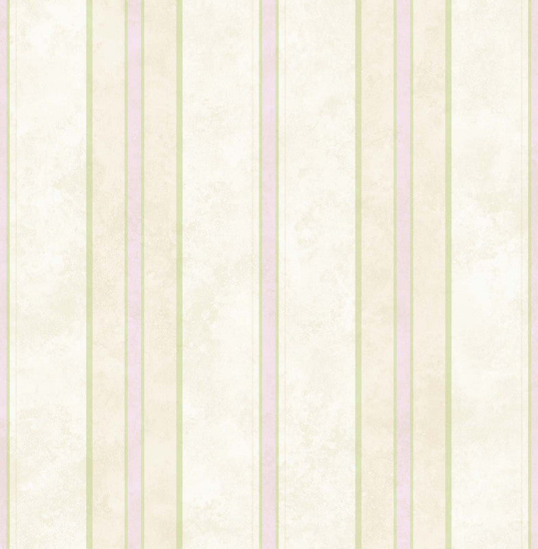 Annabelle Purple Strip Wallpaper