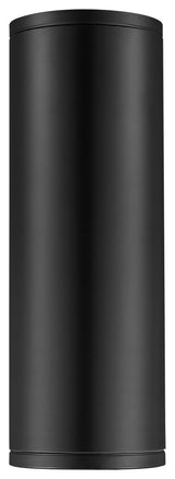 2 Light 4.75 in. Powder Coated Black Outdoor