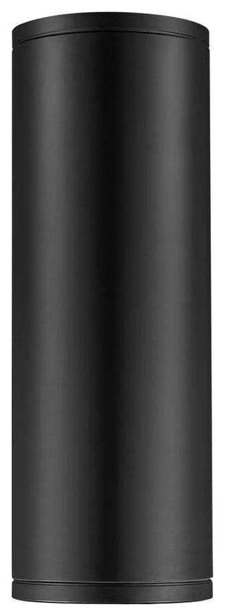 2 Light 4.75 in. Powder Coated Black Outdoor