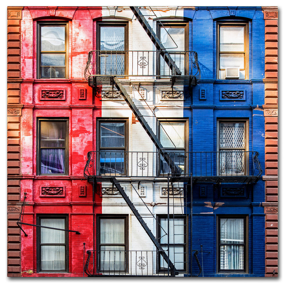 Philippe Hugonnard ''American Colors'' Canvas Art, 14x14