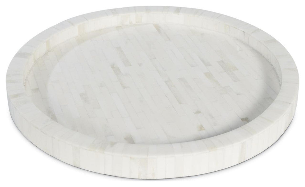 Capri Bone Tray, Natural