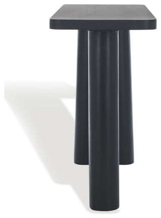Safavieh Couture Martinelli Wood Console Table, Black
