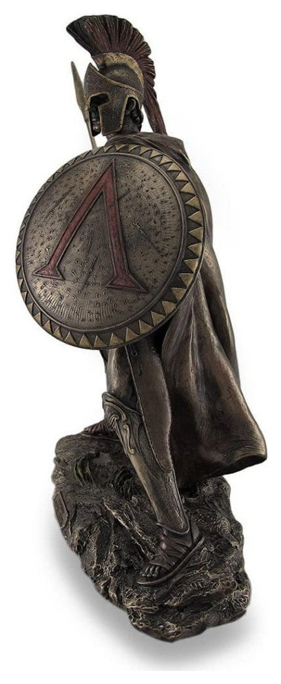 Leonidas, Greek Warrior King, Bronzed Sculpture Statue