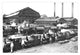 Trains Near Factories, Philadelphia, Pa - Fine Art Giclee Print 24" x 36"