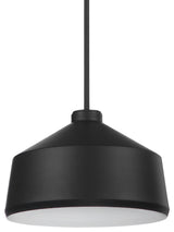Holgate 1 Light Black Pendant