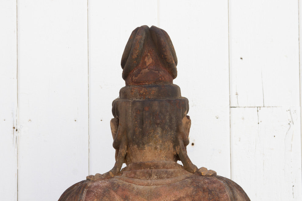 Antique Chinese Painted Buddha
