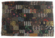 Dark Night Kantha Throw Blanket