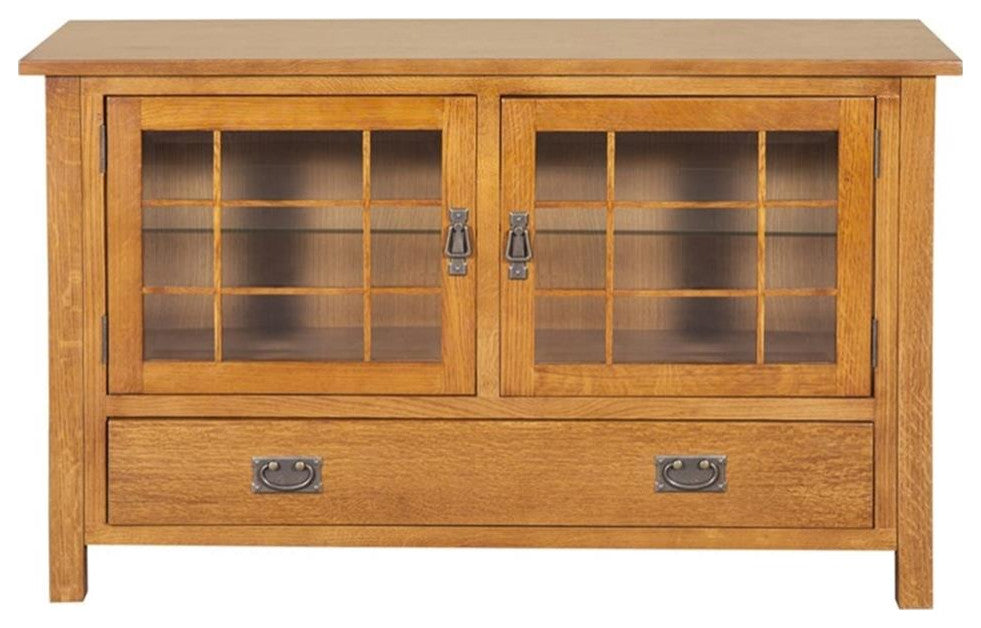 Mission Quarter Sawn Oak 48" TV Stand, Media Console